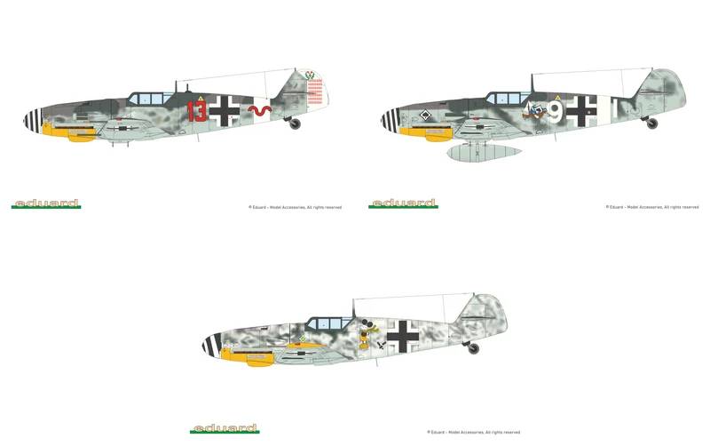 1/48 Bf 109G-6 Model Kit