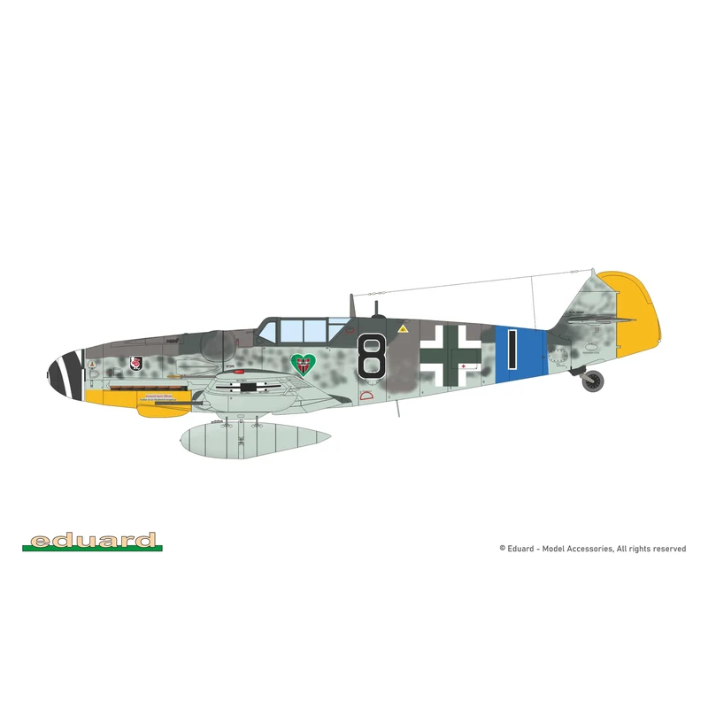 1/48 Bf 109G-6 Model Kit