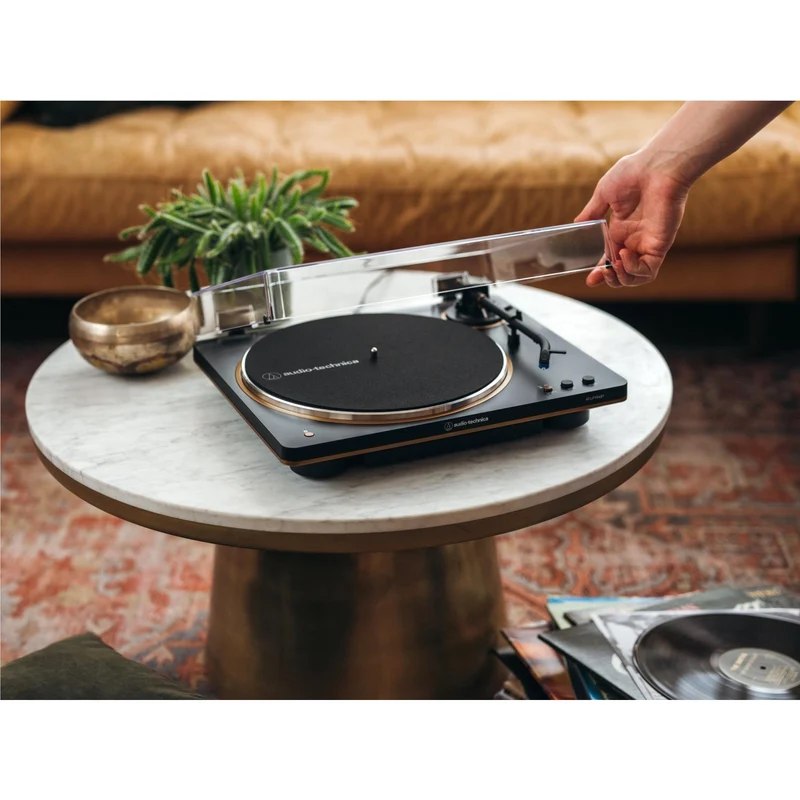 Audio-Technica LP70XBT Fully Automatic Bluetooth Turntable (Black/Bronze)
