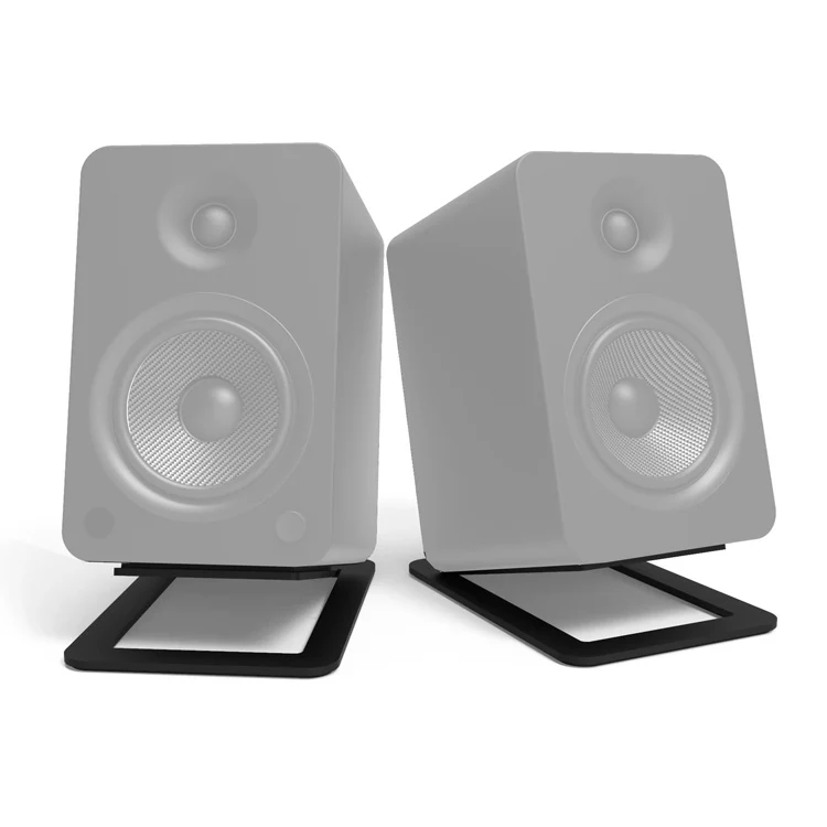 Kanto S6 Angled Desktop Speaker Stands Pair (Black)