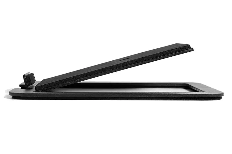 Kanto S4 Angled Desktop Speaker Stands for Midsize Speakers Pair (Black)