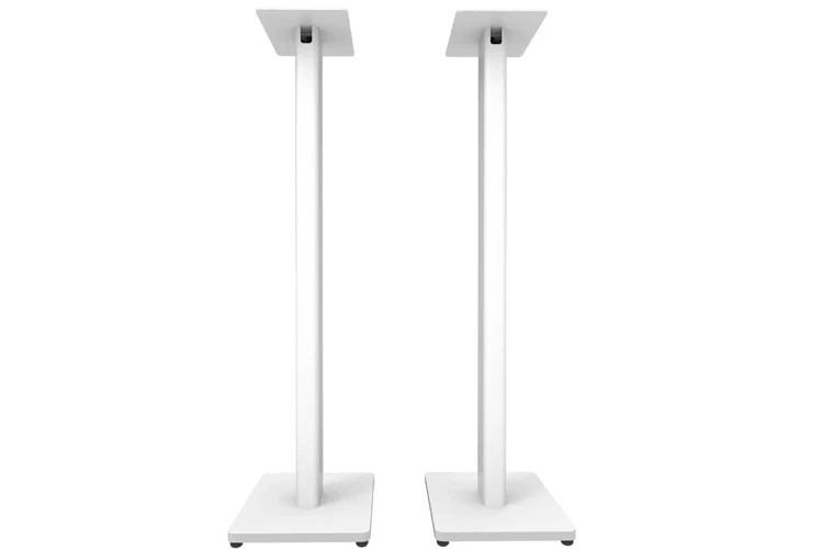Kanto ST34W 34" Universal Bookshelf Speaker Floor Stand Pair (White)