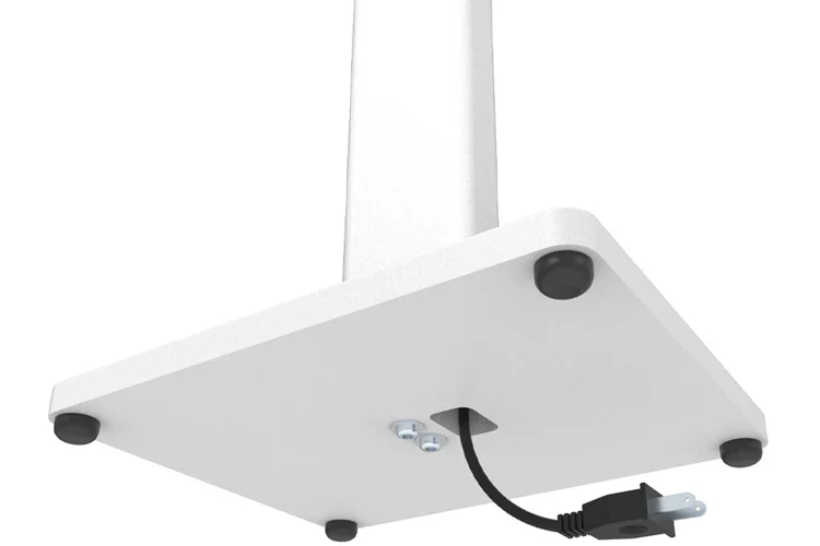 Kanto ST34W 34" Universal Bookshelf Speaker Floor Stand Pair (White)