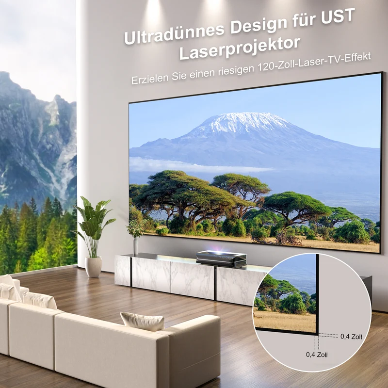120''-150'' Cinematic ALR Leinwand
