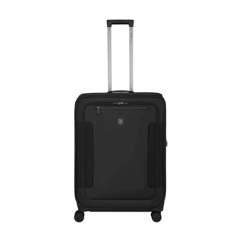 Victorinox 7.0 Werks Traveller Expandable Softside Suitcase Luggage L Black Large