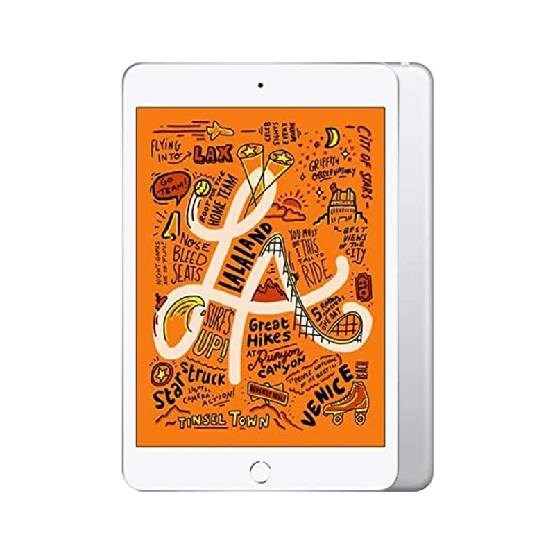 Apple iPad Mini 5th Gen (2019) 7.9" A12 4G 256GB Silver [~Refurbished: Good]