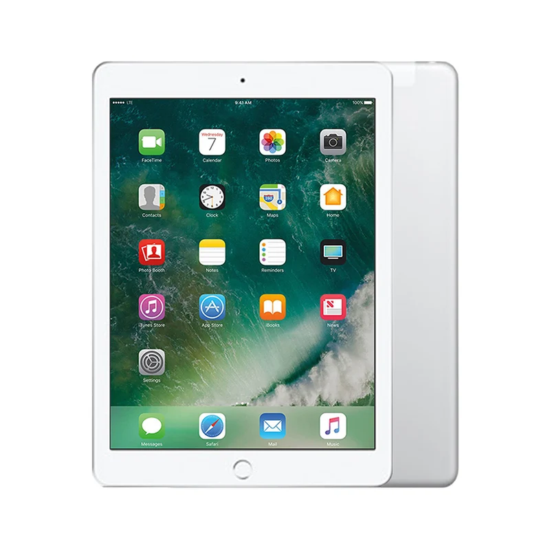 Apple iPad 5th Gen (2017) 9.7" A9 4G 32GB Silver [~Refurbished: Very Good]