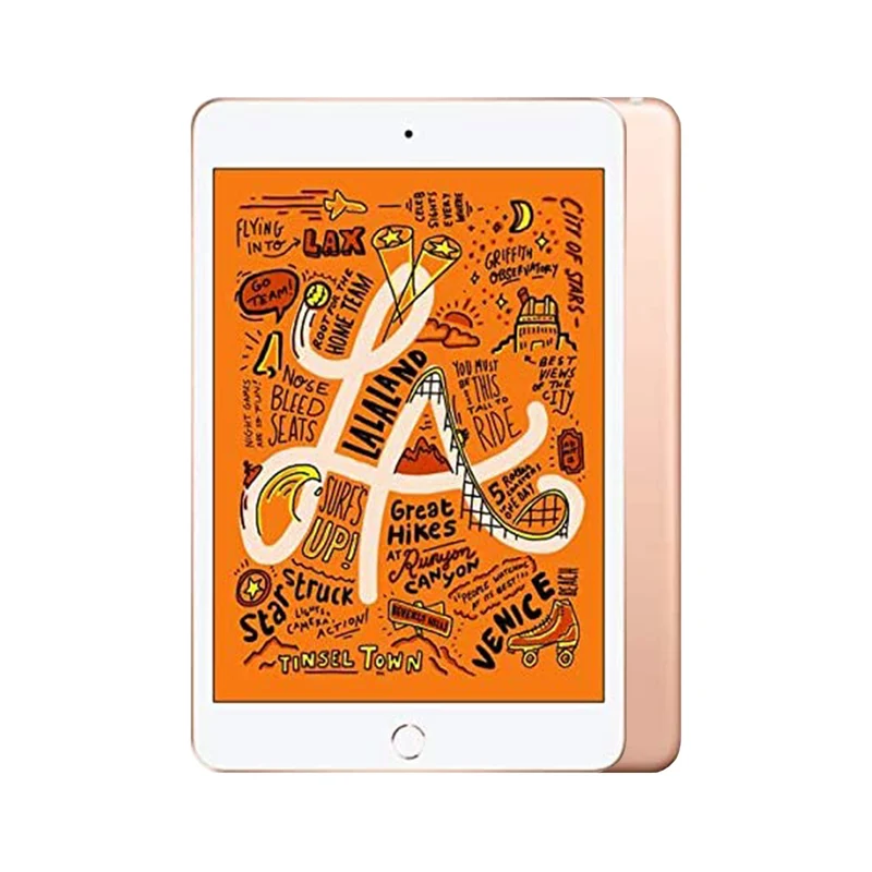 Apple iPad Mini 5th Gen (2019) 7.9" A12 4G 256GB Gold [~Refurbished: Very Good]
