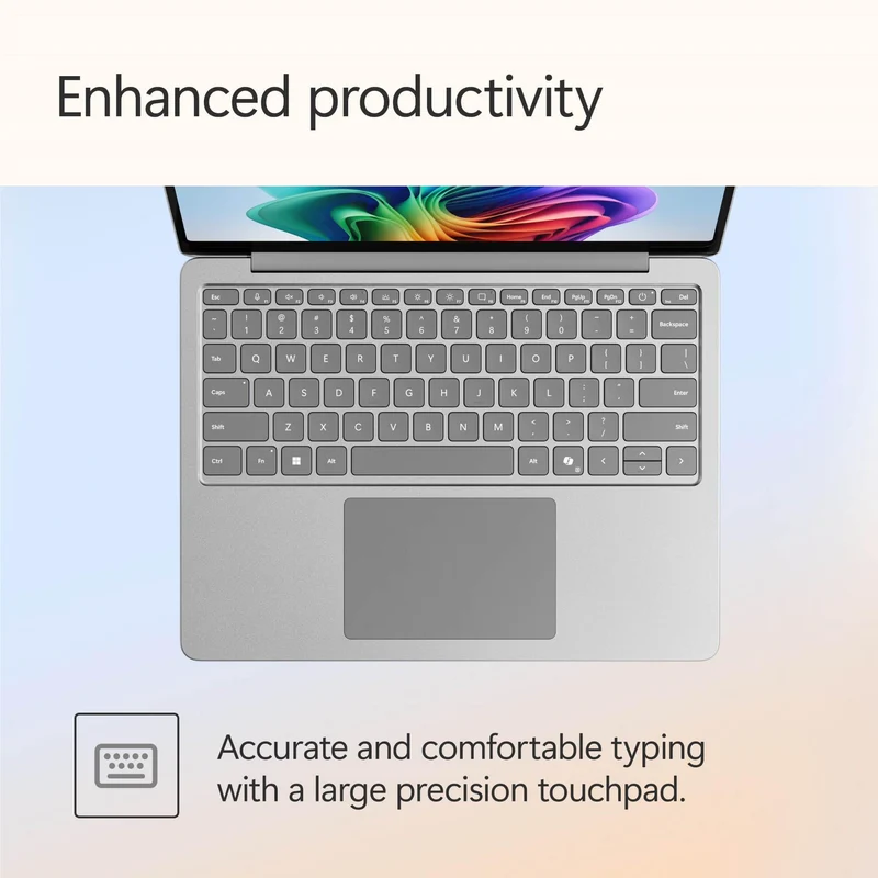 Microsoft Surface Laptop Copilot+ AI PC 13" Snapdragon X Plus 8 core/16GB/512GB (Platinum)