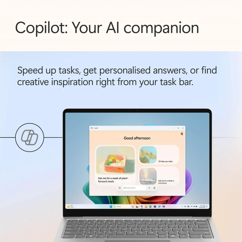 Microsoft Surface Laptop Copilot+ AI PC 13" Snapdragon X Plus 8 core/16GB/512GB (Platinum)