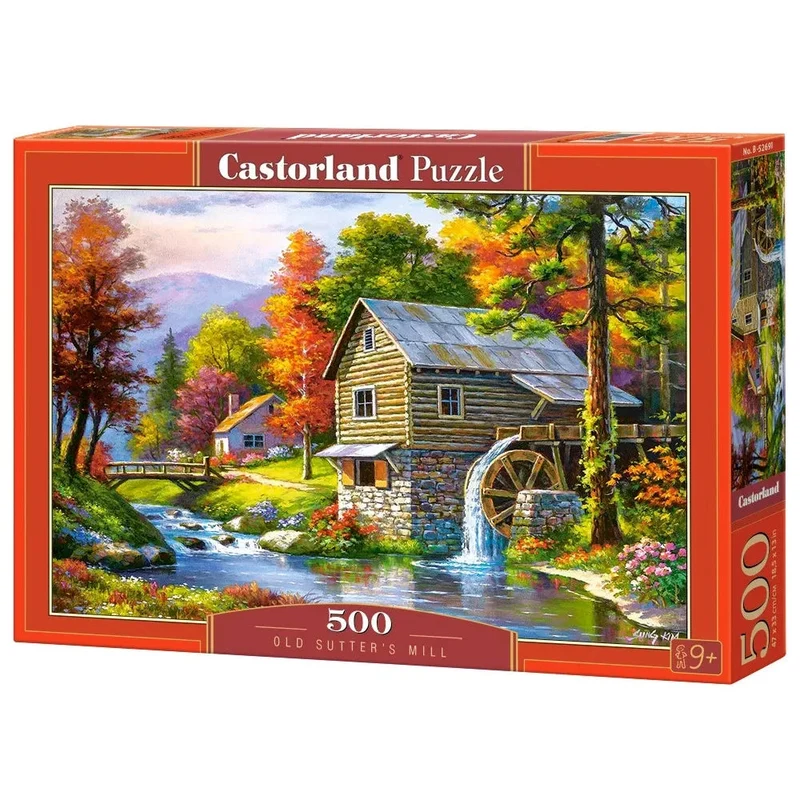Castorland 500-Pieces Old Sutters Mill Puzzle