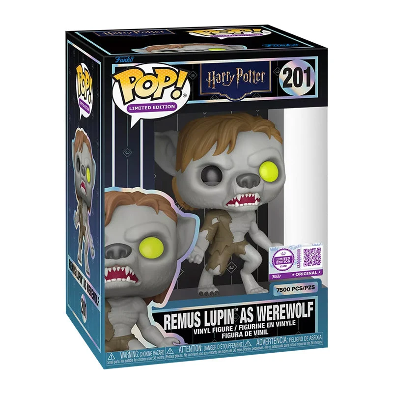 Funko Pop! Harry Potter #201 Remus Lupin Werewolf Limited w/ Protector