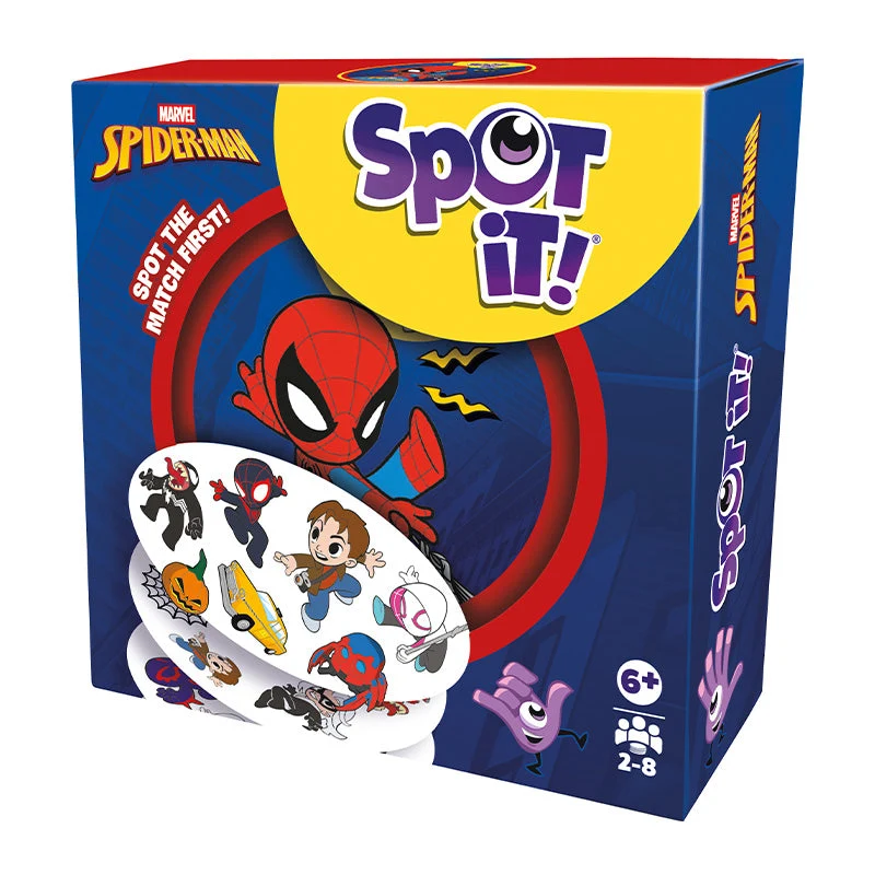 Blue Orange Games Spot It! Spiderman