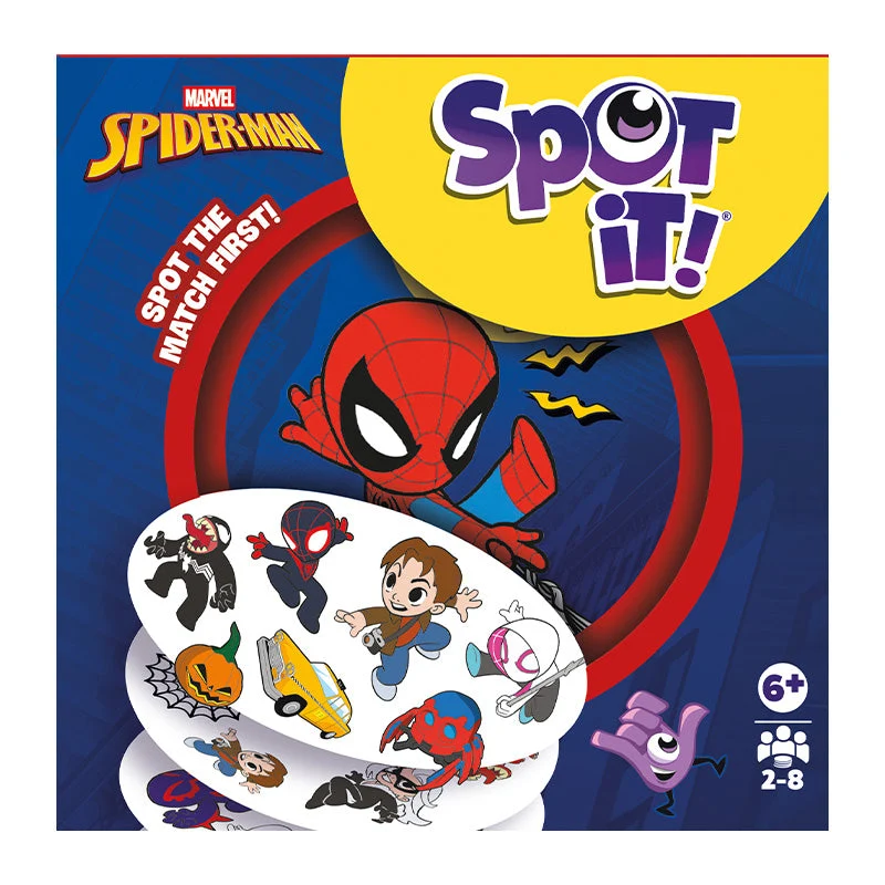 Blue Orange Games Spot It! Spiderman