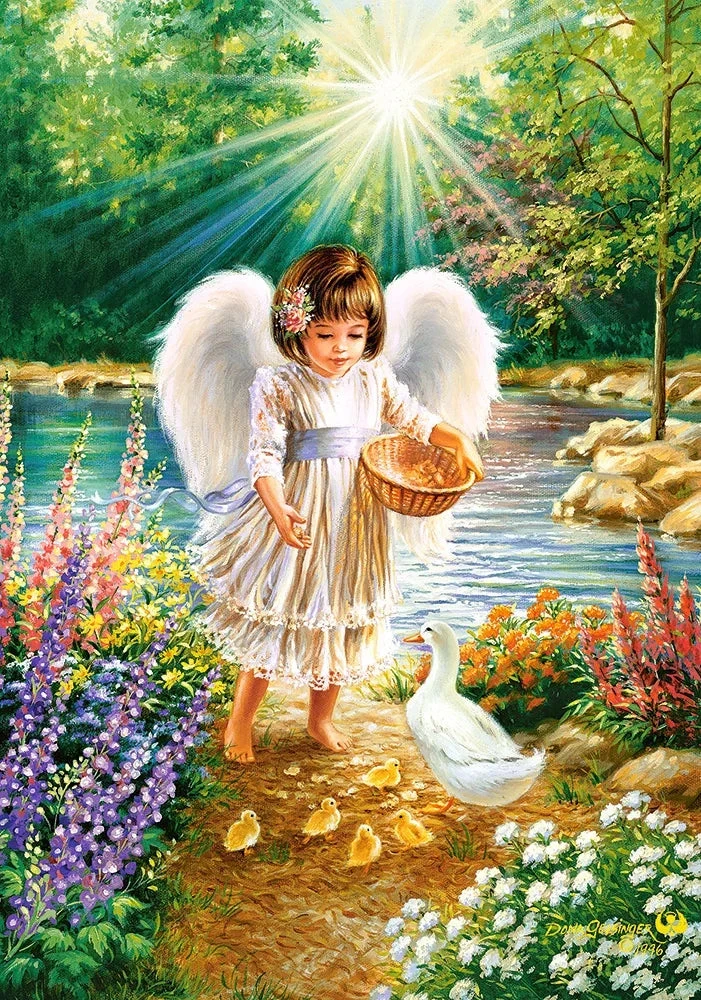 Castorland 500-Pieces An Angels Warmth Puzzle