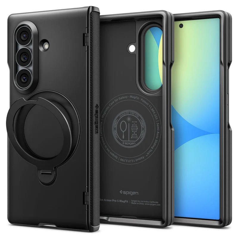 Spigen Galaxy Z Fold 8 Ultra Slim Armor Pro S (MagFit) Case (Black)