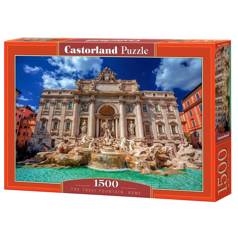 Castorland 1500-Pieces The Trevi Fountain Puzzle
