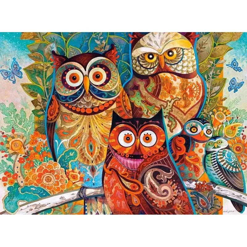 Castorland 2000-Pieces Owls Puzzle