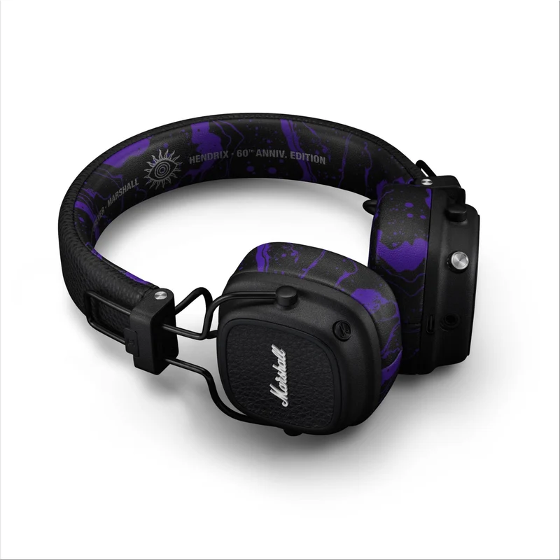 Marshall MAJOR V Wireless On-Ear Bluetooth Headphones (Hendrix Limited Edition)