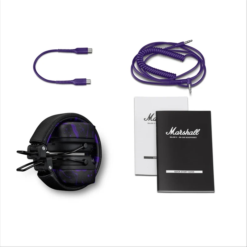 Marshall MAJOR V Wireless On-Ear Bluetooth Headphones (Hendrix Limited Edition)