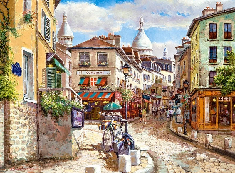 Castorland 3000pc Mont Marc Sacre Coeur Puzzle