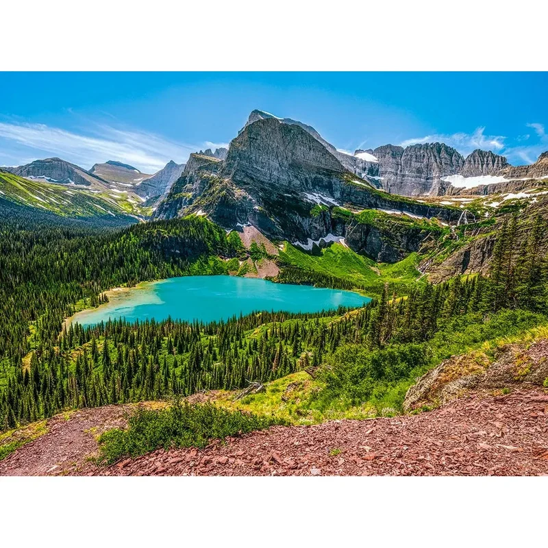 Castorland 3000-Pieces Grinnell Lake Glacier National Park Puzzle