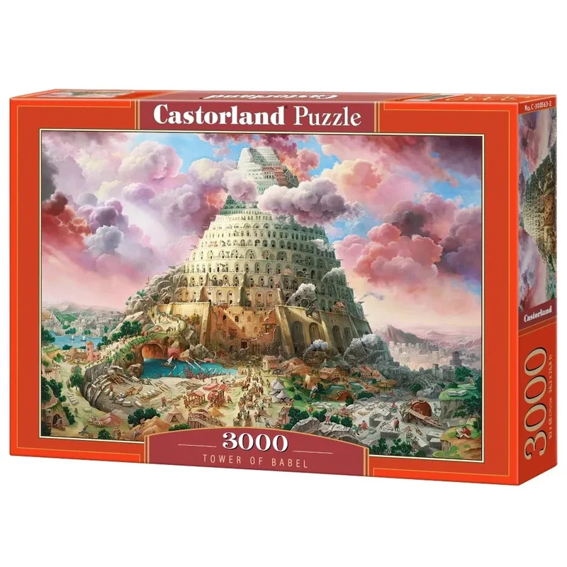 Castorland 3000-Pieces Tower of Babel Puzzle