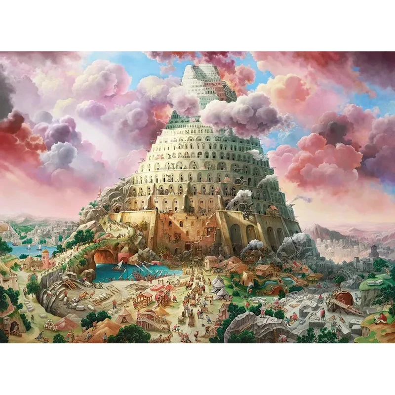 Castorland 3000-Pieces Tower of Babel Puzzle