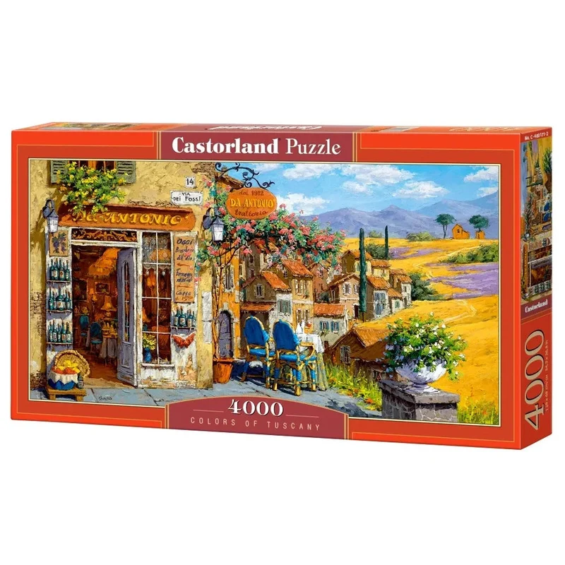 Castorland 4000-Pieces Colors of Tuscany Puzzle