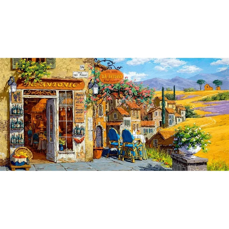 Castorland 4000-Pieces Colors of Tuscany Puzzle