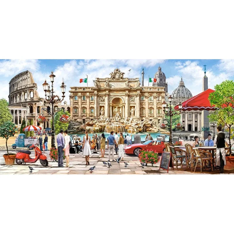 Castorland 4000-Pieces Splendor of Rome Puzzle
