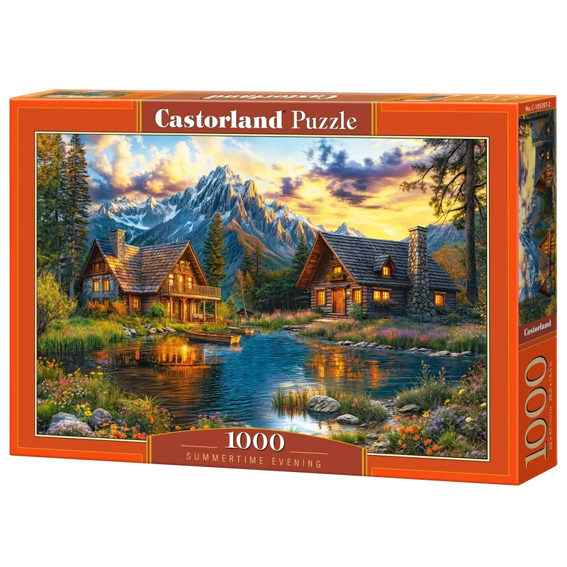 Castorland 1000-Pieces Summertime Evening Puzzle