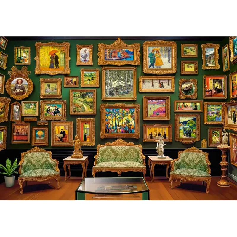 Castorland 1000-Pieces Art Gallery Puzzle