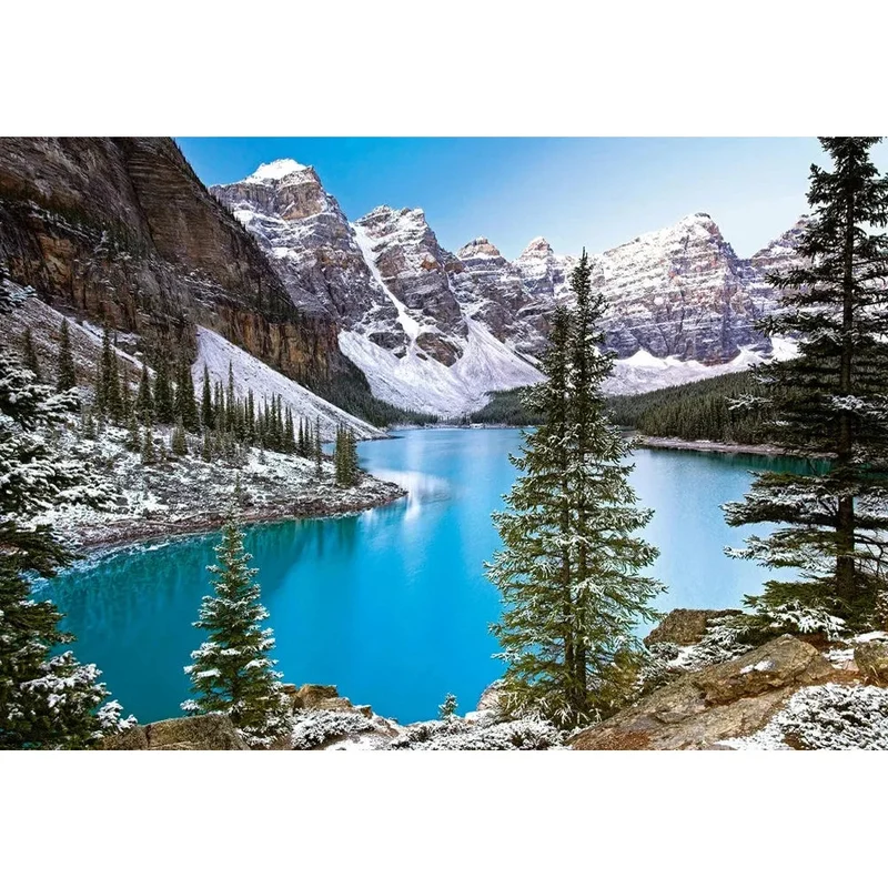 Castorland 1000-Pieces Jewel of The Rockies Canada Puzzle