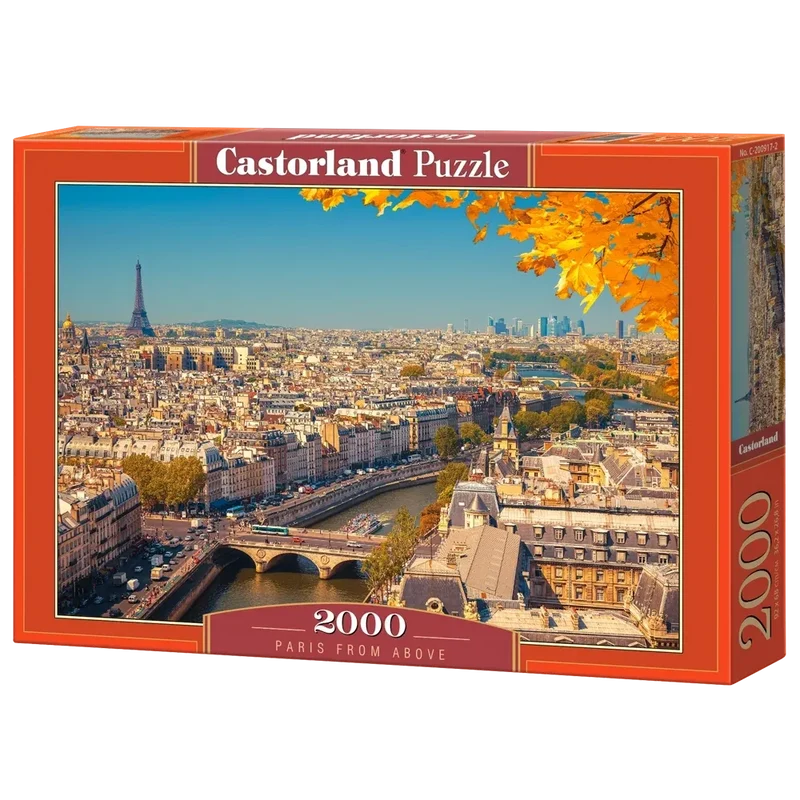 Castorland 2000-Pieces Paris From Above Puzzle