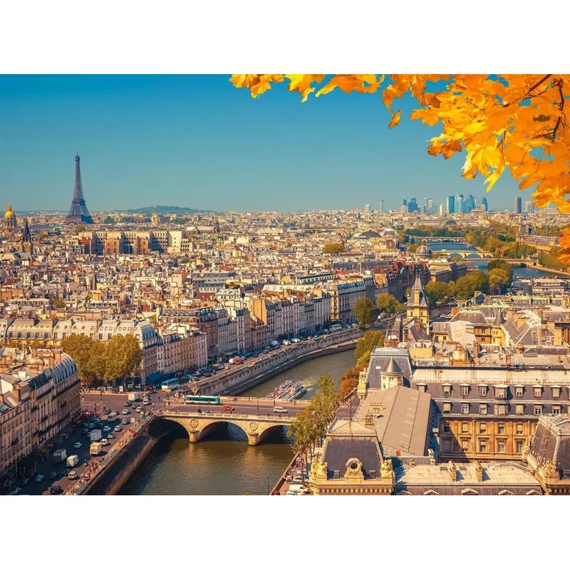 Castorland 2000-Pieces Paris From Above Puzzle