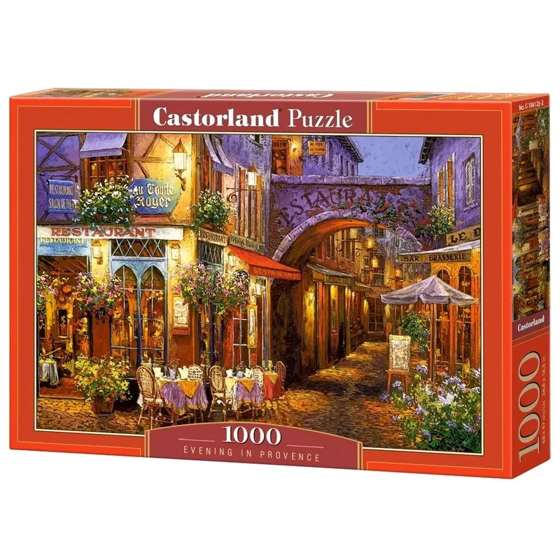 Castorland 1000-Pieces Evening In Provence Puzzle