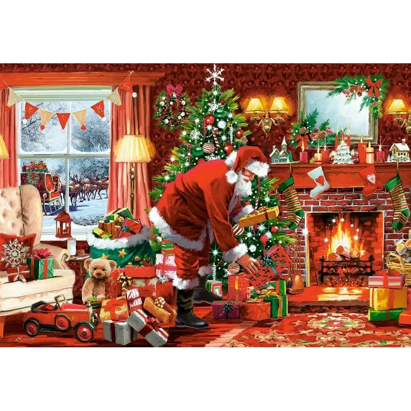 Castorland 1500-Pieces Santas Special Delivery Puzzle