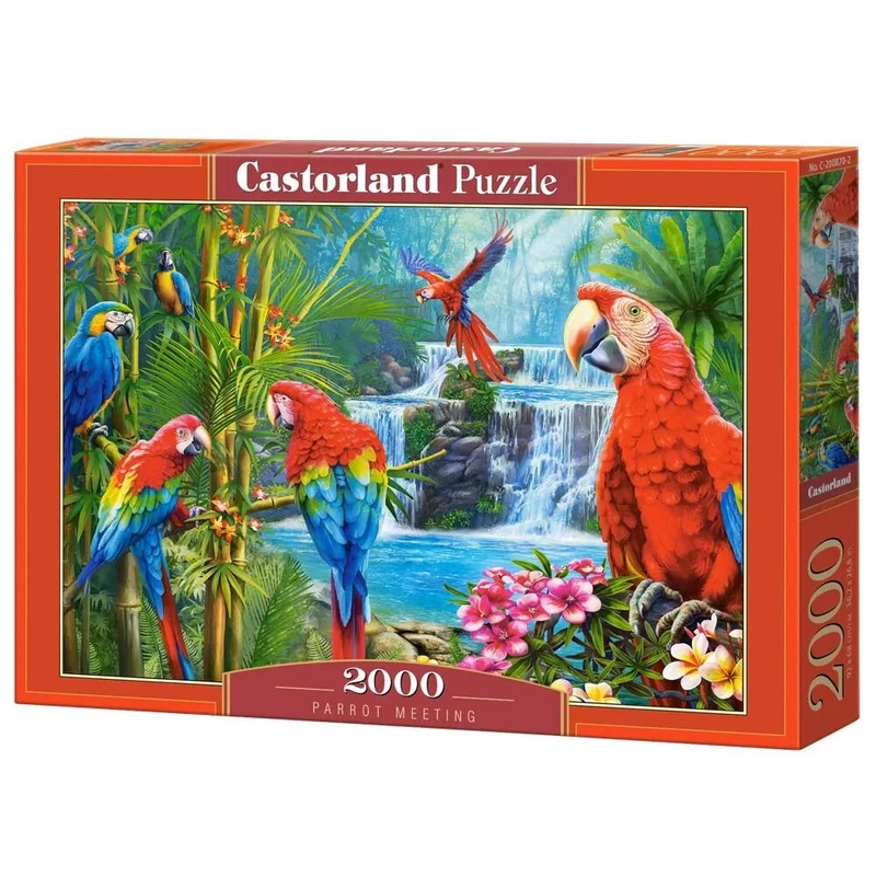 Castorland 2000-Pieces Parrot Meeting Puzzle