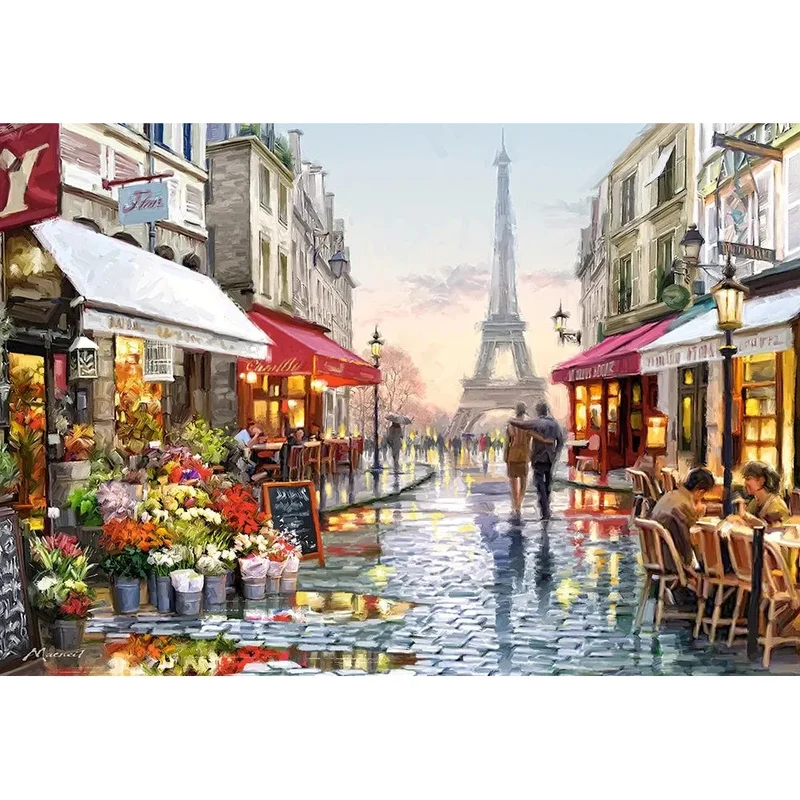 Castorland 1500-Pieces Flower Shop Puzzle