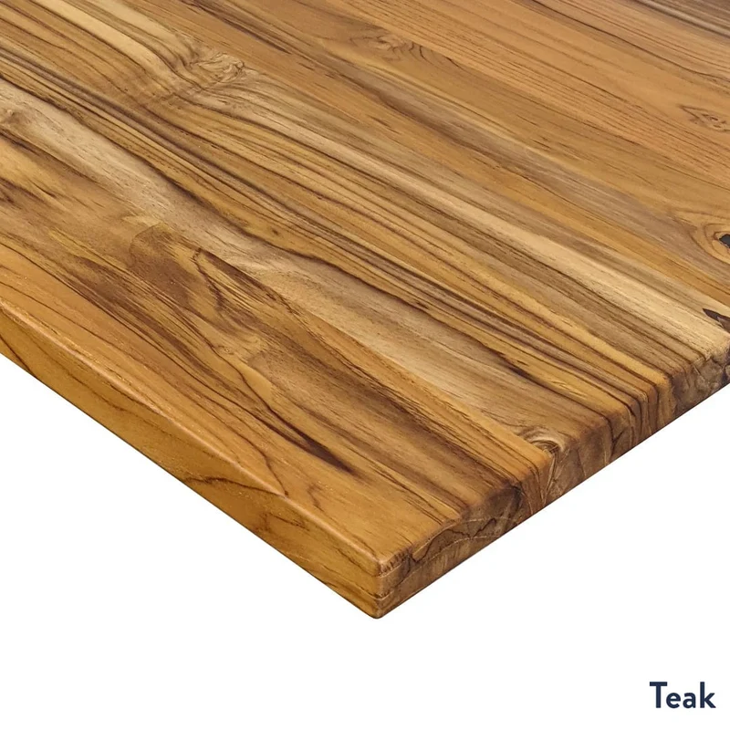 Desky Dual Mini Hardwood Sit Stand Desk 80cm Maple Desktop and Matte Black Frame