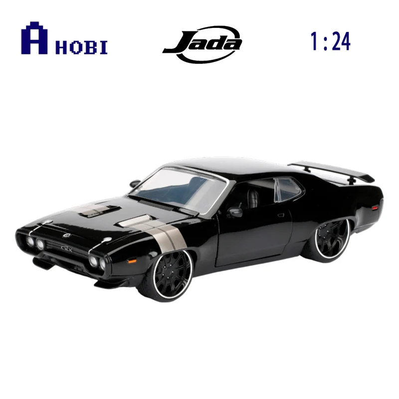 Jada 1:24 Scale Fast & Furious 8 Dom's 1972 Plymouth GTX Diecast Car Model