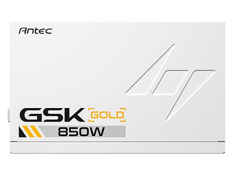 Antec GSK850 V2 850W 80+ Gold Fully Modular ATX 3.1 Power Supply - White