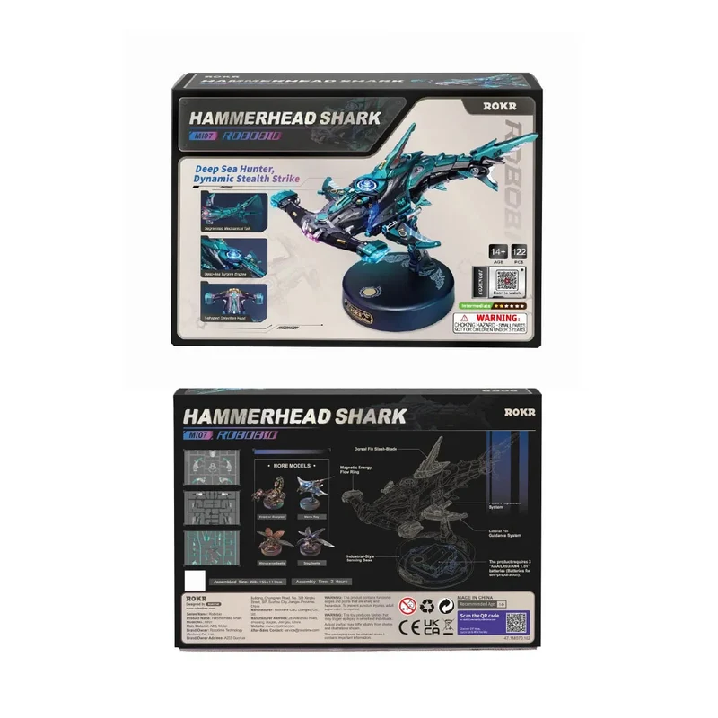 Robotime ROKR Hammerhead Shark