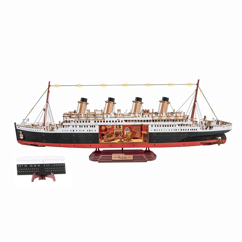 Robotime DIY 1912 Eternal Atlantic Voyager (Titanic)