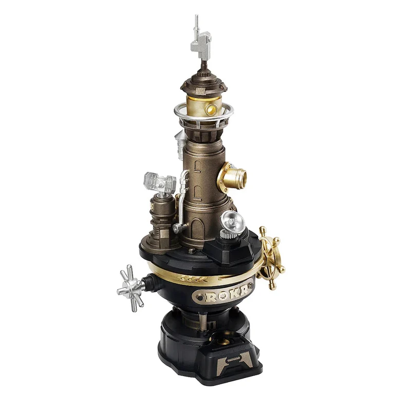 Robotime Industrial City Navi Lighthouse