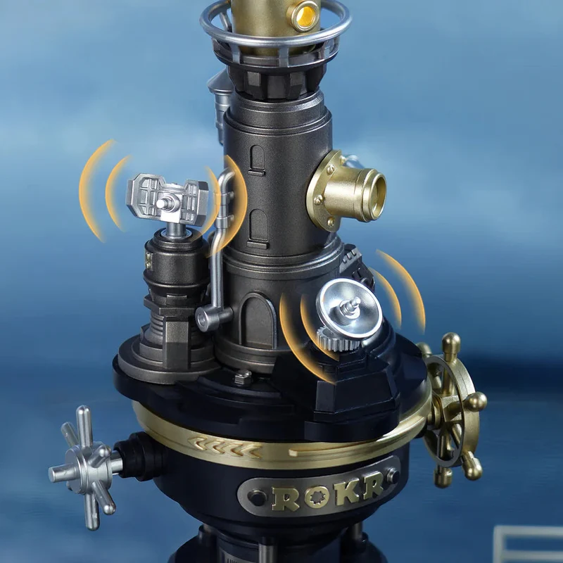 Robotime Industrial City Navi Lighthouse