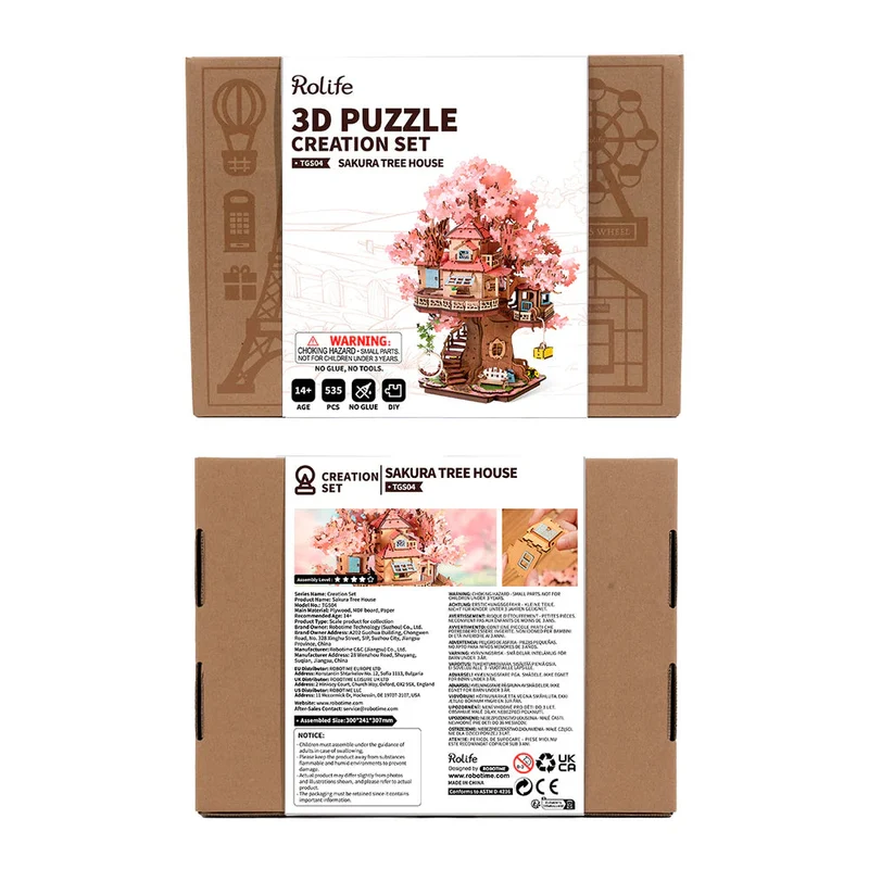 DIY Sakura Tree House