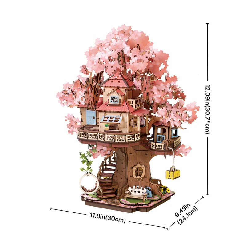 DIY Sakura Tree House