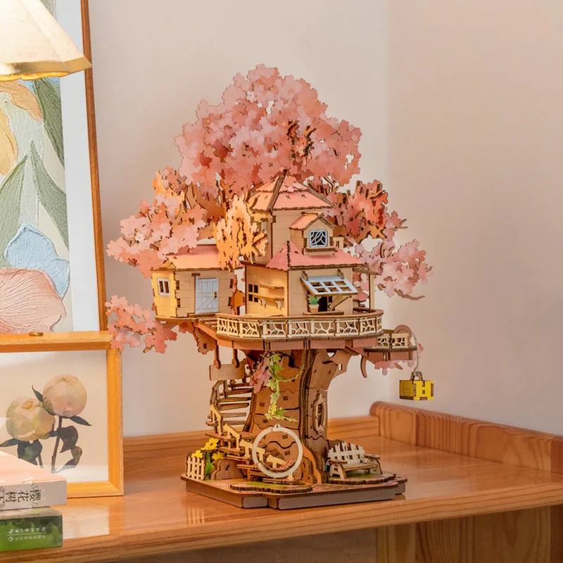 DIY Sakura Tree House